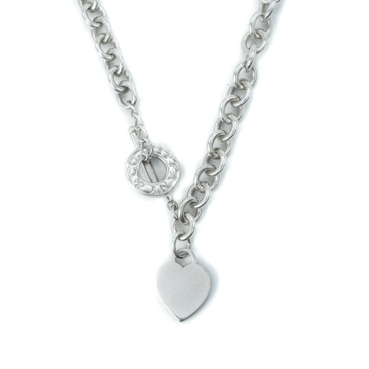 Heart store toggle necklace