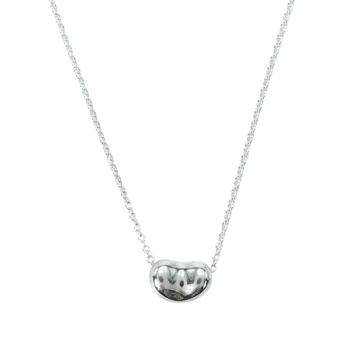 Tiffany & Co Elsa Peretti Bean Design 9mm Sterling Silver Pendant