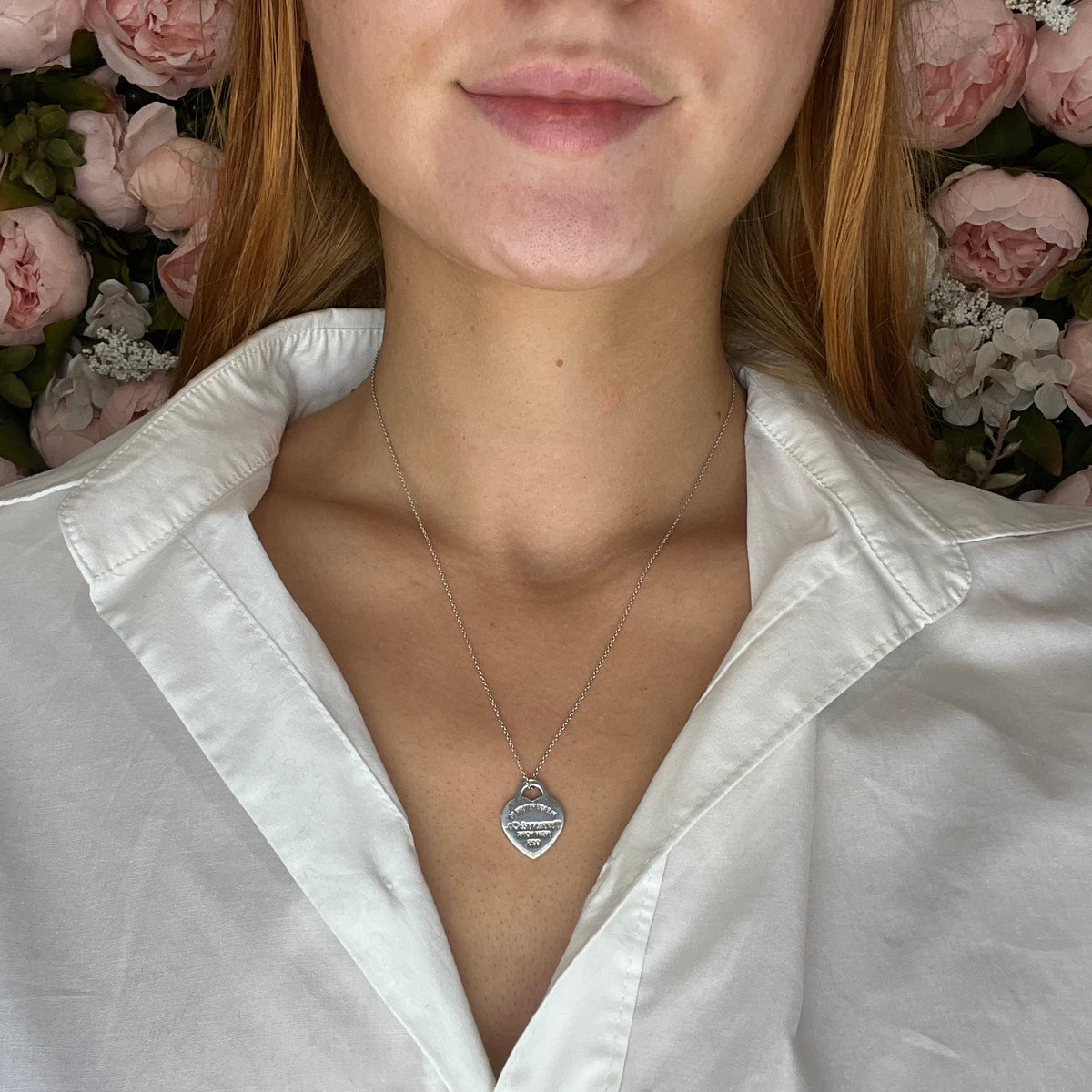 Small Heart Tiffany Necklace Tiffany Small Heart Necklace Tiffany