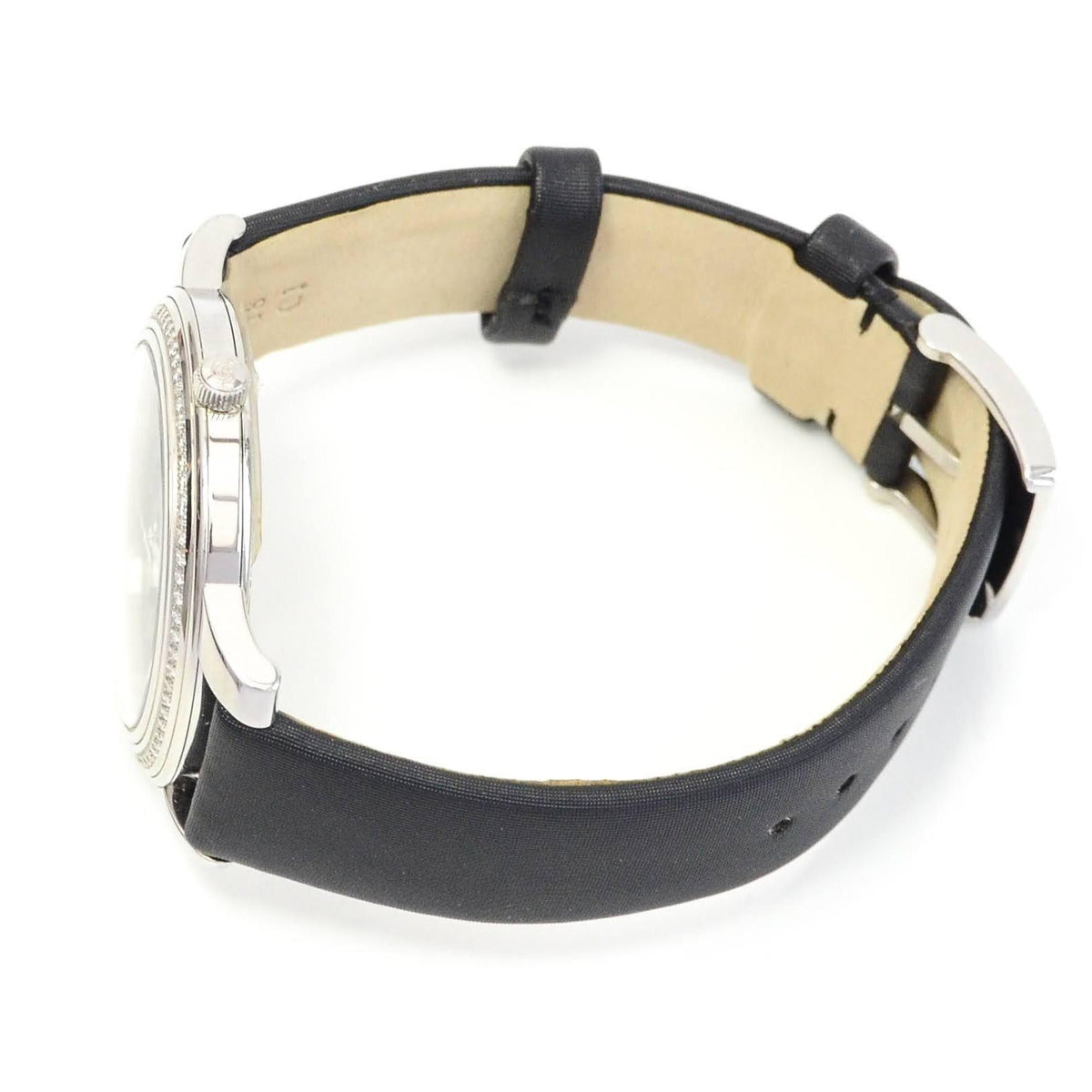 Tiffany & Co T10025020 Diamond & Black Mother of Pearl 37mm Womens