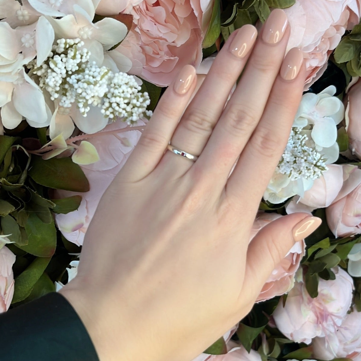 Hand Elsa Peretti Wedding Band Elsa Peretti Band Ring Tiffany Co