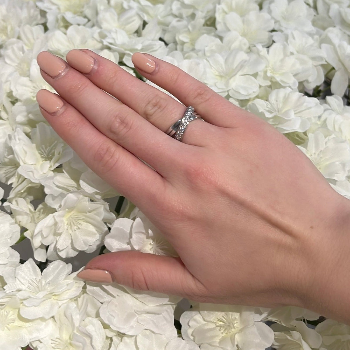 Cartier Etincelle De Cartier 18ct White Gold Diamond Ring