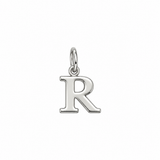 Silver Letter Charm