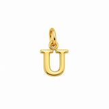 Gold Vermeil Letter Charm