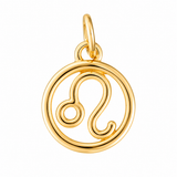 Zodiac Charm In Yellow Gold Vermeil