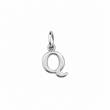 Silver Letter Charm