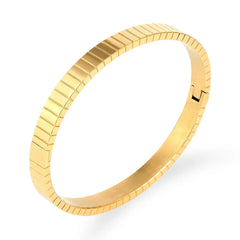 Solara Yellow Gold Bangle
