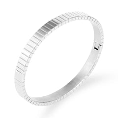 Solara Silver Bangle
