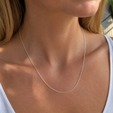 Sterling Silver Trace Chain - 18"
