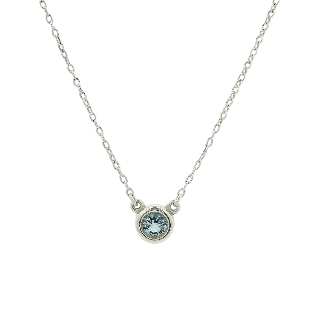 Tiffany & Co Elsa Peretti Colour By The Yard .13ct Aquamarine