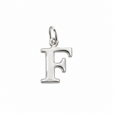 Silver Letter Charm