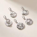 Silver Zodiac Charm - Lobster Clasp