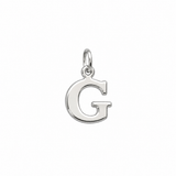 Silver Letter Charm