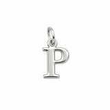 Silver Letter Charm