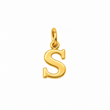 Gold Vermeil Letter Charm