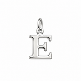 Silver Letter Charm