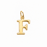 Gold Vermeil Letter Charm