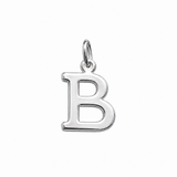 Silver Letter Charm