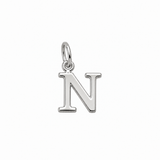 Silver Letter Charm