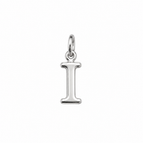 Silver Letter Charm