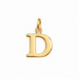 Gold Vermeil Letter Charm