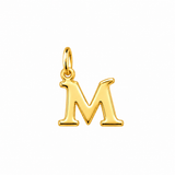 Gold Vermeil Letter Charm