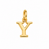 Gold Vermeil Letter Charm