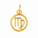 Zodiac Charm In Yellow Gold Vermeil