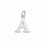 Silver Letter Charm