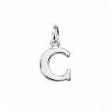 Silver Letter Charm