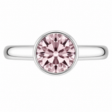 Silver Crystal Birthstone Ring