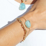Yellow Gold Ball Link Bracelet