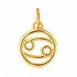 Zodiac Charm In Yellow Gold Vermeil