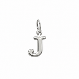 Silver Letter Charm