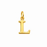 Gold Vermeil Letter Charm