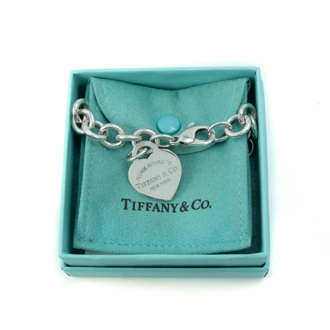 Tiffany & Co Return To Tiffany Sterling Silver Heart Tag Charm