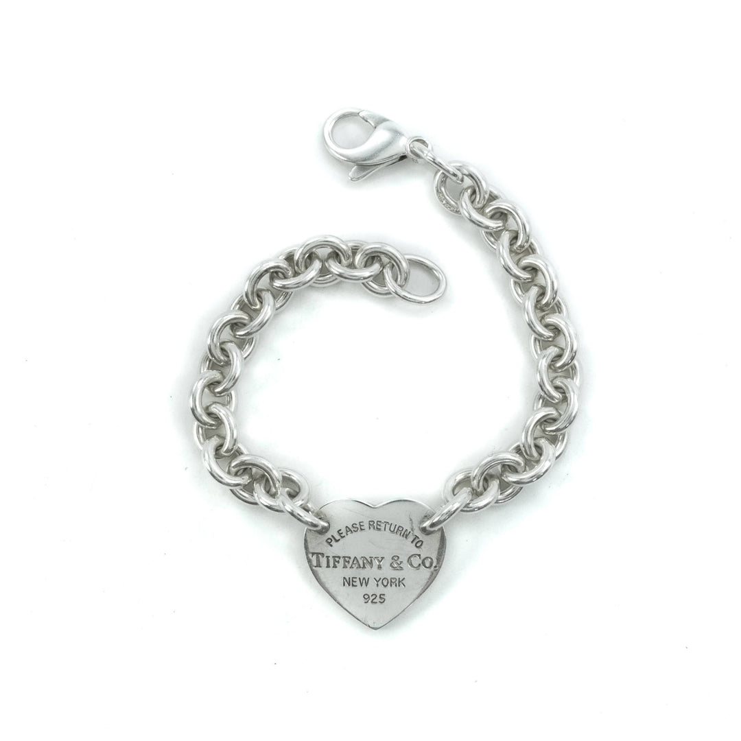 アクセサリー tiffany&co return to heart bracelet 925 Tiffany & Co. Sterling Silver 925 Return to Heart Charm Tag