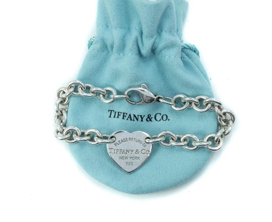 Tiffany & Co Return To Tiffany Heart Tag Sterling Silver Bracelet