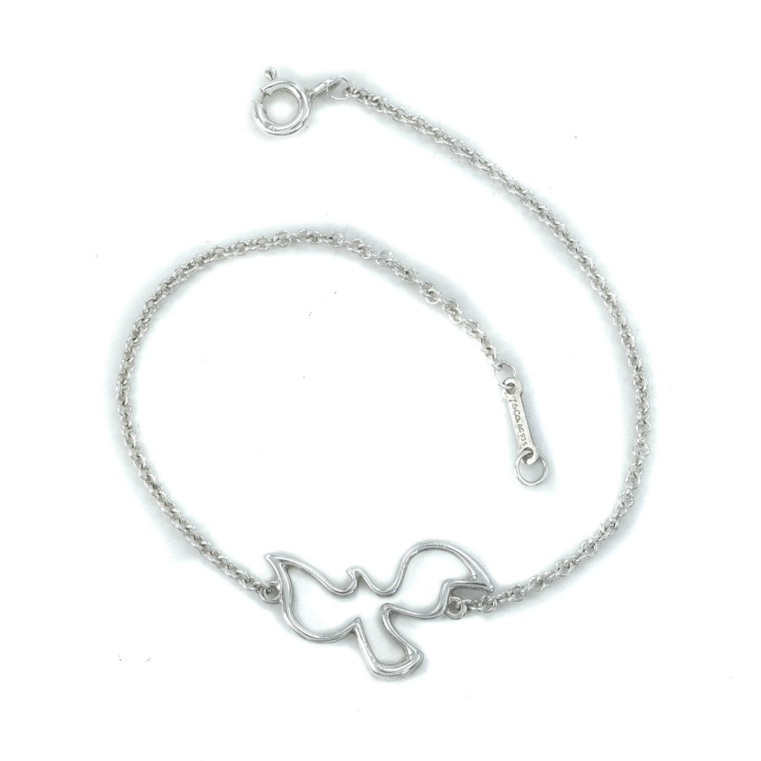 Tiffany & Co Paloma Picasso Dove Sterling Silver Bracelet - 17cm