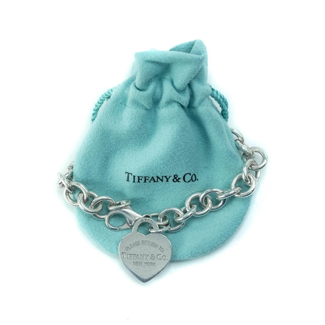 Tiffany & Co Return To Tiffany Sterling Silver Heart Tag Charm