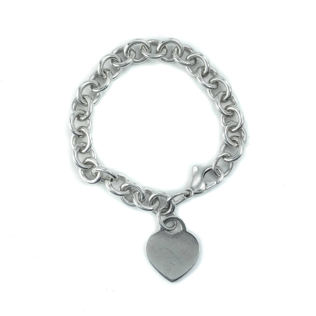 Tiffany & Co Return To Tiffany Sterling Silver Heart Tag Charm