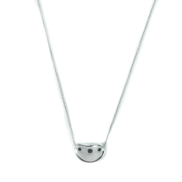 Tiffany & Co Elsa Peretti Bean Design 18mm Sterling Silver Pendant