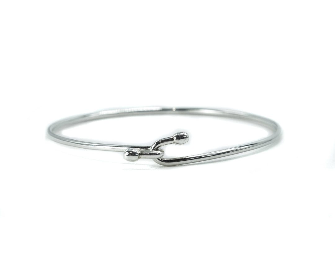 Tiffany & Co Wire Hook Sterling Silver Bangle – Foxhills Jewellers Ltd