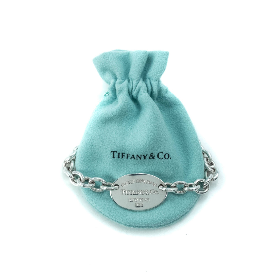 Tiffany & Co Return To Tiffany Oval Medium Tag Sterling Silver