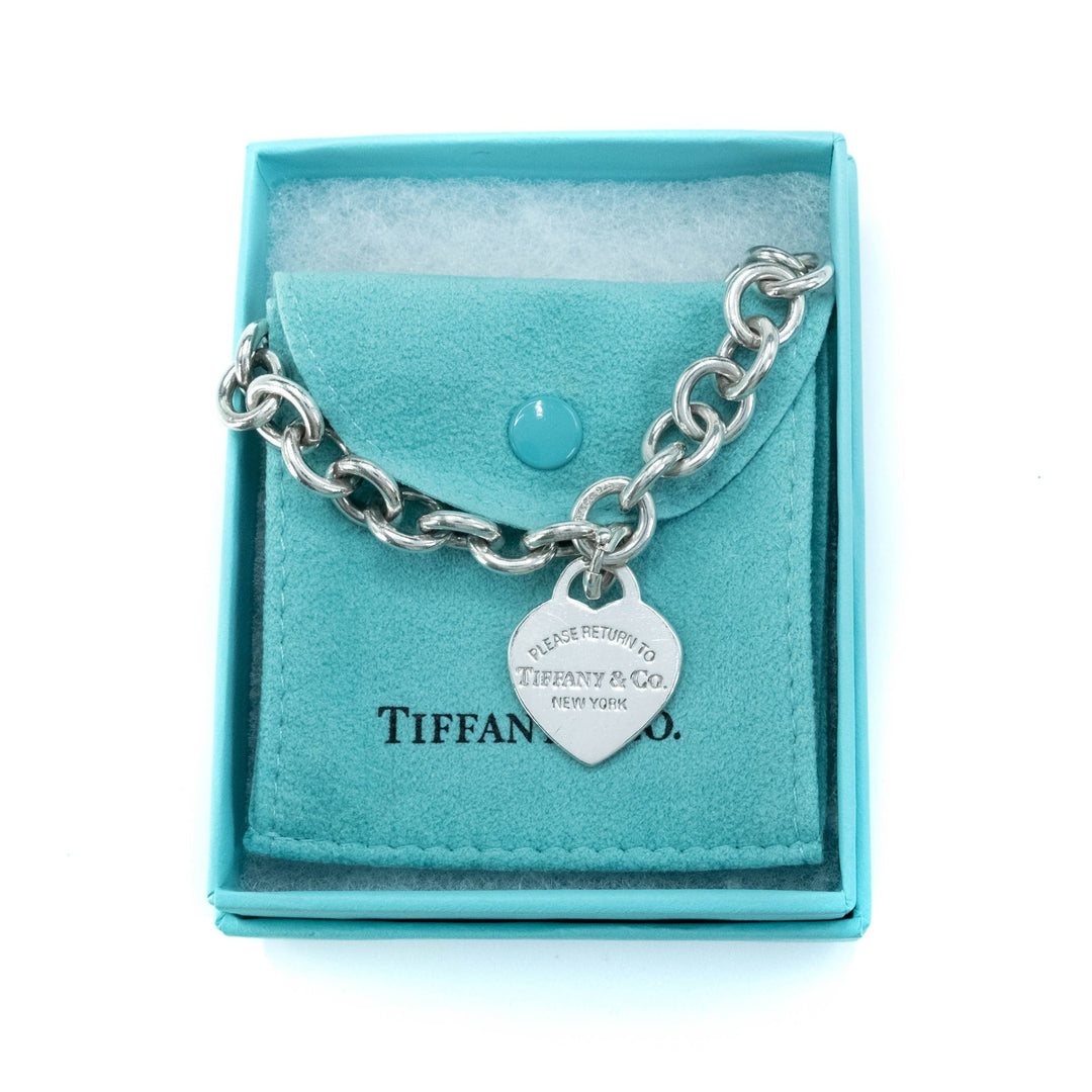 Tiffany & Co Return To Tiffany Sterling Silver Heart Tag Charm