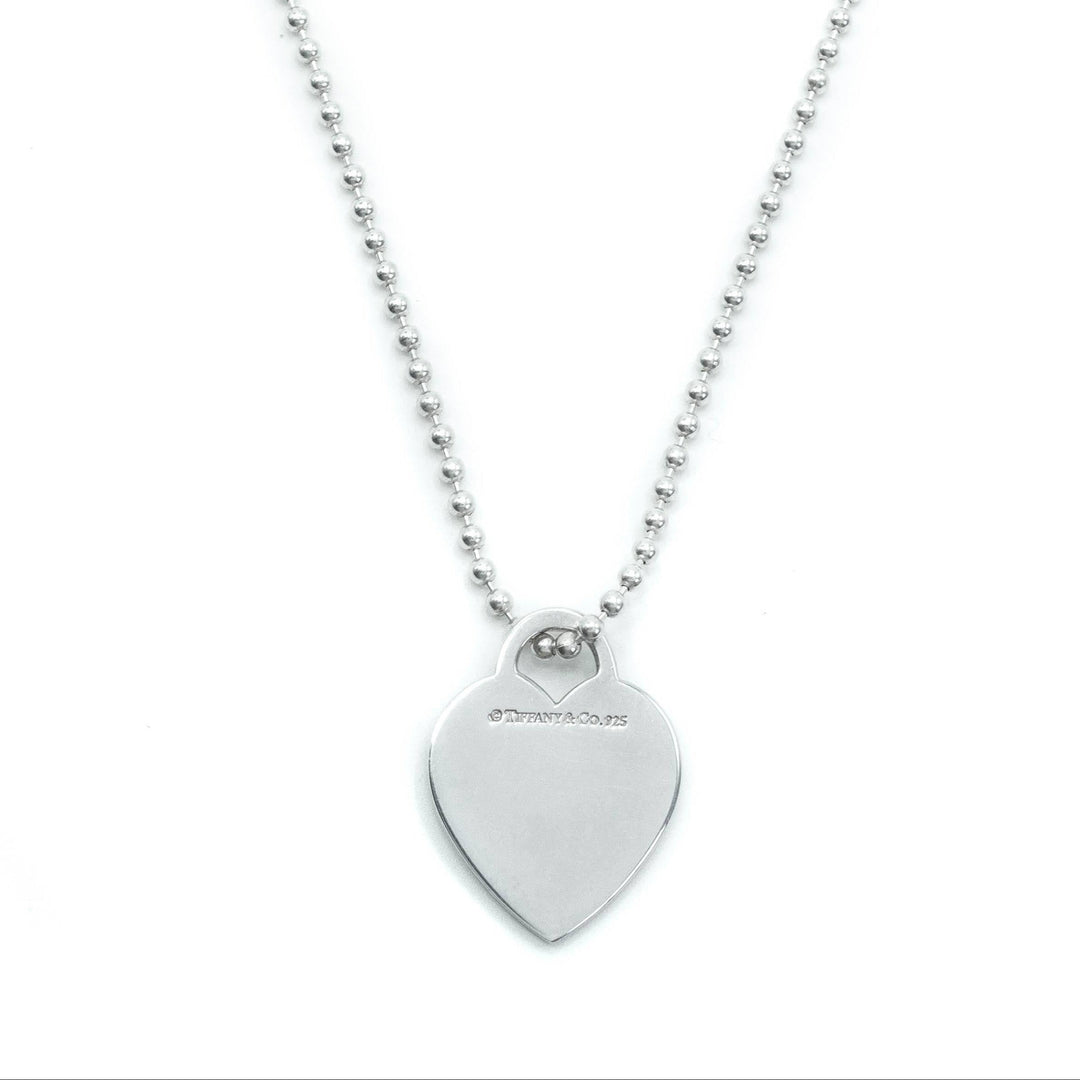Tiffany & Co Return To Tiffany Sterling Silver Large Heart Tag