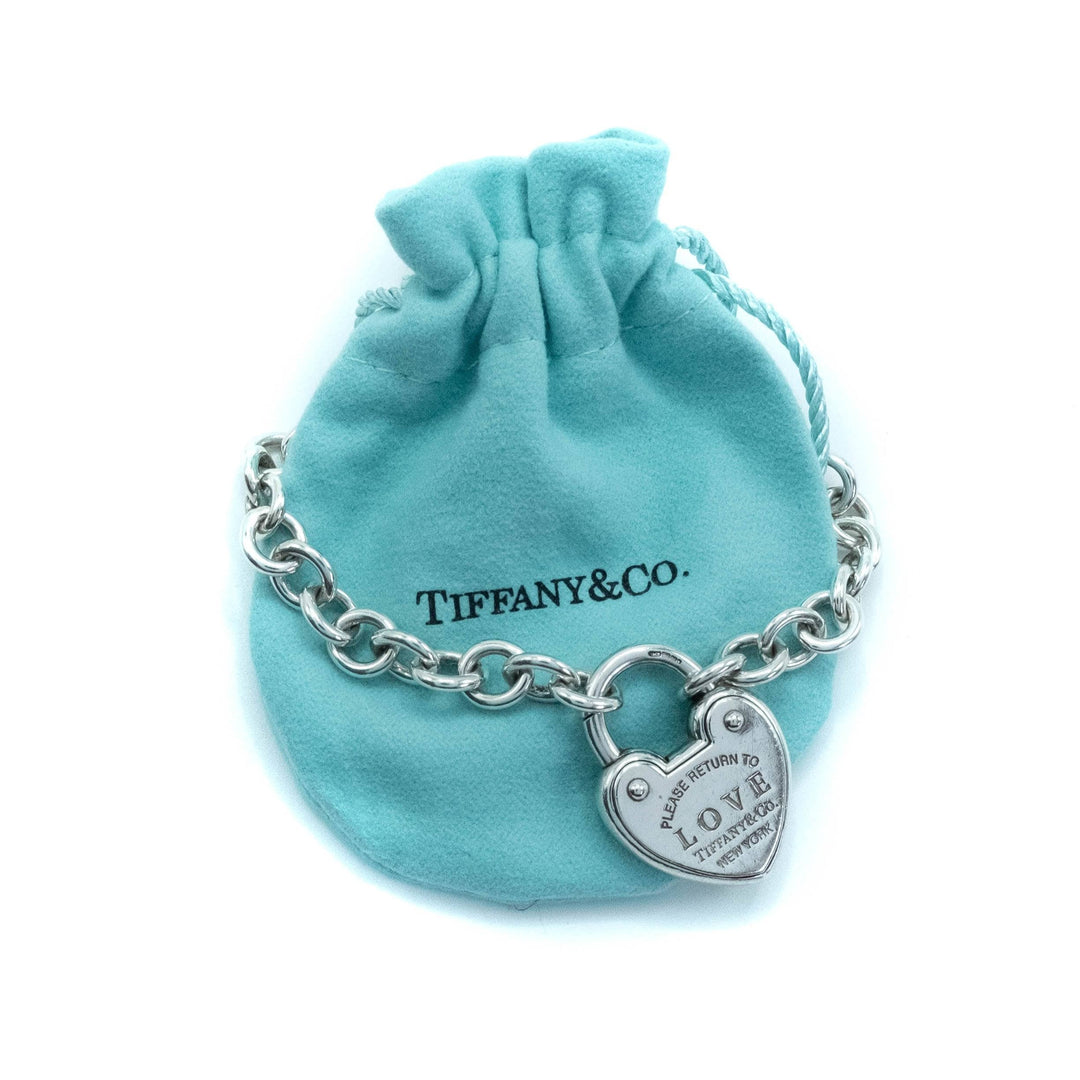 Tiffany & Co Return To Tiffany Love Lock Heart Sterling Silver