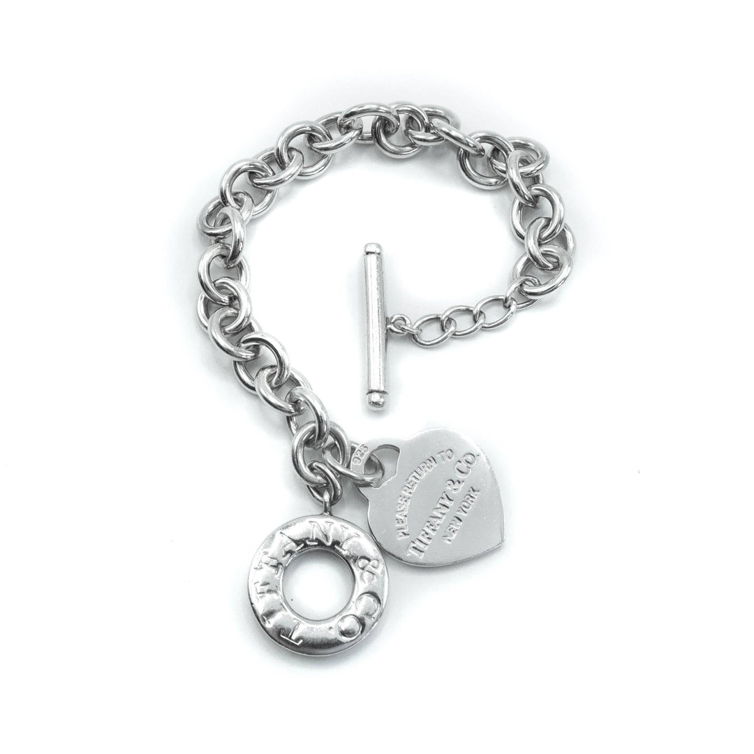 Tiffany & Co Return To Tiffany Sterling Silver Heart Tag Toggle