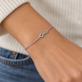Silver Box Chain Bracelet