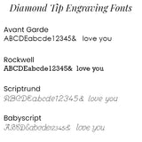 Gold Crystal Birthstone Necklace